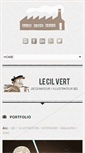 Mobile Screenshot of lecilvert.com